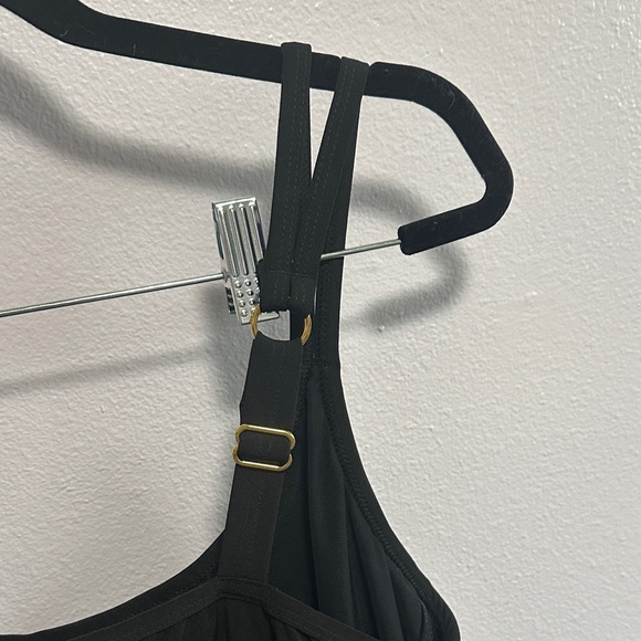 Maxine of Hollywood Jersey Swim Romper One Piece/Cover Up (Plus Size) - Picture 11 of 14